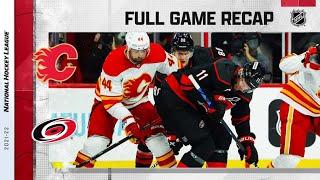Calgary Flames vs Carolina Hurricanes | Jan.07, 2022 | Game Highlights | NHL 2022 | Обзор матча