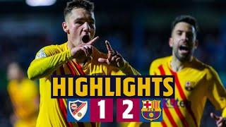 HIGHLIGHTS | Linares 1-2 Barça | Late recovery to reach last 16 ???? ⚽