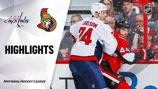 Оттава - Вашингтон / NHL Highlights | Capitals @ Senators 1/31/20