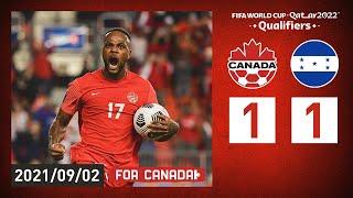 HIGHLIGHTS - #CANMNT 1:1 HON