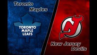 Обзор матча НХЛ Торонто Мейпл Лифс- Нью Джерси Дэвилз 1.02.22