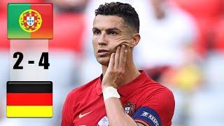 Португалия 2-4 Германия | Что это было ???? Гол Роналду переписал историю футбола