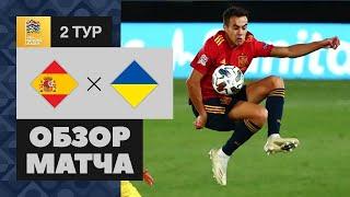 06.09.2020 Испания - Украина - 4:0. Обзор матча