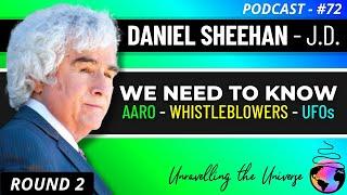 Unravelling the UFO issue w/ Danny Sheehan (whistleblowers, deathbed testimony, AARO report & more)