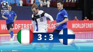 Обзор матча Италия - Финляндия - 3:3. EURO 2022. Групповой этап