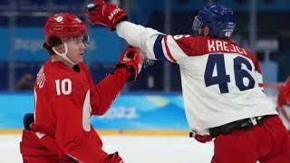 Россия и Чехия устроили настоящую РУБКУ на льду! Лучший хоккейный матч на Олимпиаде 2022!
