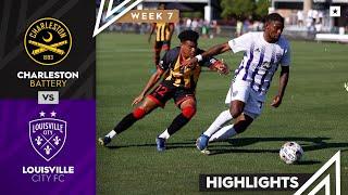 Charleston Battery vs. Louisville City FC - Game Highlights | 04-23-2022