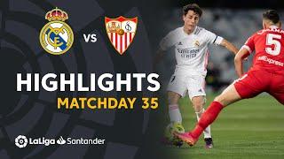 Highlights Real Madrid vs Sevilla (2-2)