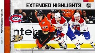 Montreal Canadiens vs Anaheim Ducks | Oct.31, 2021 | Game Highlights | NHL 2022 | Обзор матча