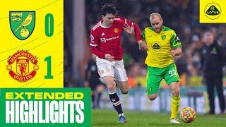 EXTENDED HIGHLIGHTS | Norwich City 0-1 Manchester United