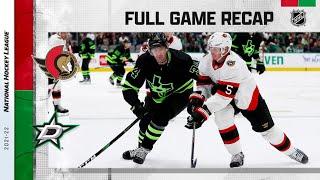 Ottawa Senators vs Dallas Stars | Oct.29, 2021 | Game Highlights | NHL 2022 | Обзор матча