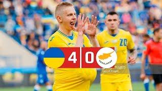 Украина vs Кипр 4-0 Обзор Матч 07/06/2021 HD